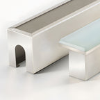 304 Stainless Steel LED Strip Light, Frosted Glass Deck Lamp
