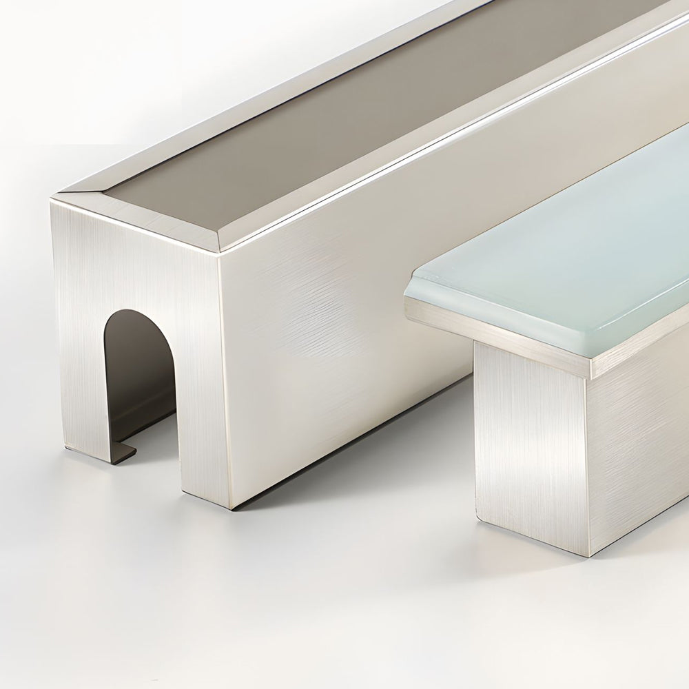 304 Stainless Steel LED Strip Light, Frosted Glass Deck Lamp