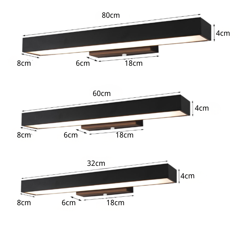 Applique murale en acier inoxydable avec capteur de mouvement optionnel, luminaire LED extérieur  