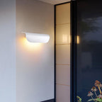 Ray metal væglampe, semi-buet LED udendørslys, IP65