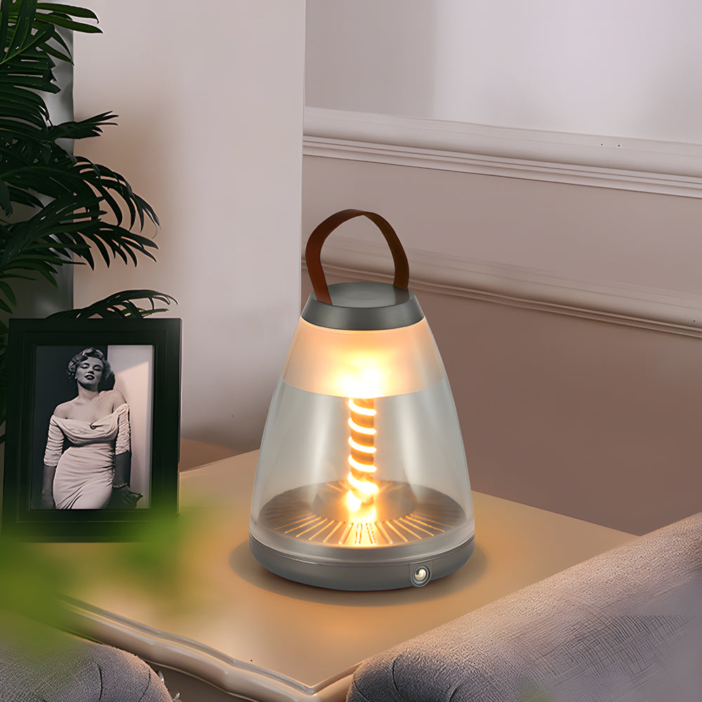 Rechargeable Touch Desk Lamp, Dimmable LED Table Light in Morandi Tones
