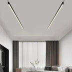 Loftlampe, lineær LED-stribe, 48-tommer indbygget, akryl diffuser