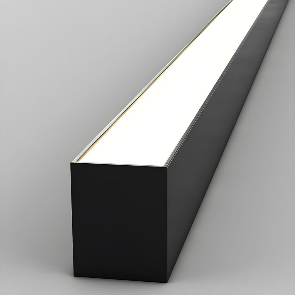 Loftlampe, lineær LED-stribe, 48-tommer indbygget, akryl diffuser