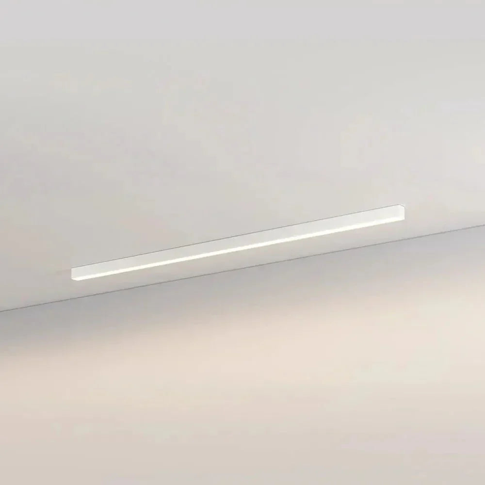 Loftlampe, lineær LED-stribe, 48-tommer indbygget, akryl diffuser