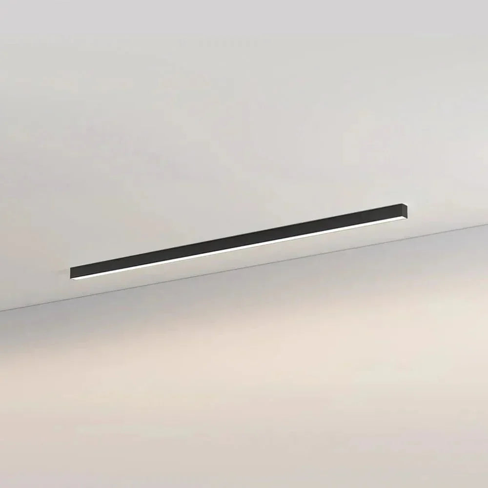 Loftlampe, lineær LED-stribe, 48-tommer indbygget, akryl diffuser