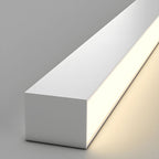 Loftlampe, lineær LED-stribe, 48-tommer indbygget, akryl diffuser