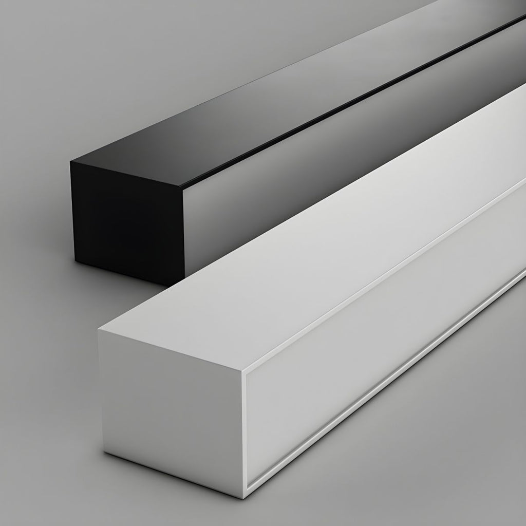 Loftlampe, lineær LED-stribe, 48-tommer indbygget, akryl diffuser