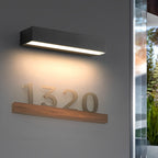 Minimalist LED Wall Washer Light, Rosemary Die-Cast Aluminum Strip