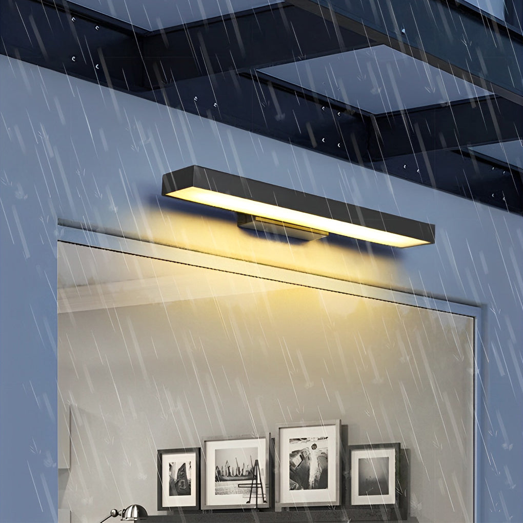 Applique murale en acier inoxydable avec capteur de mouvement optionnel, luminaire LED extérieur  