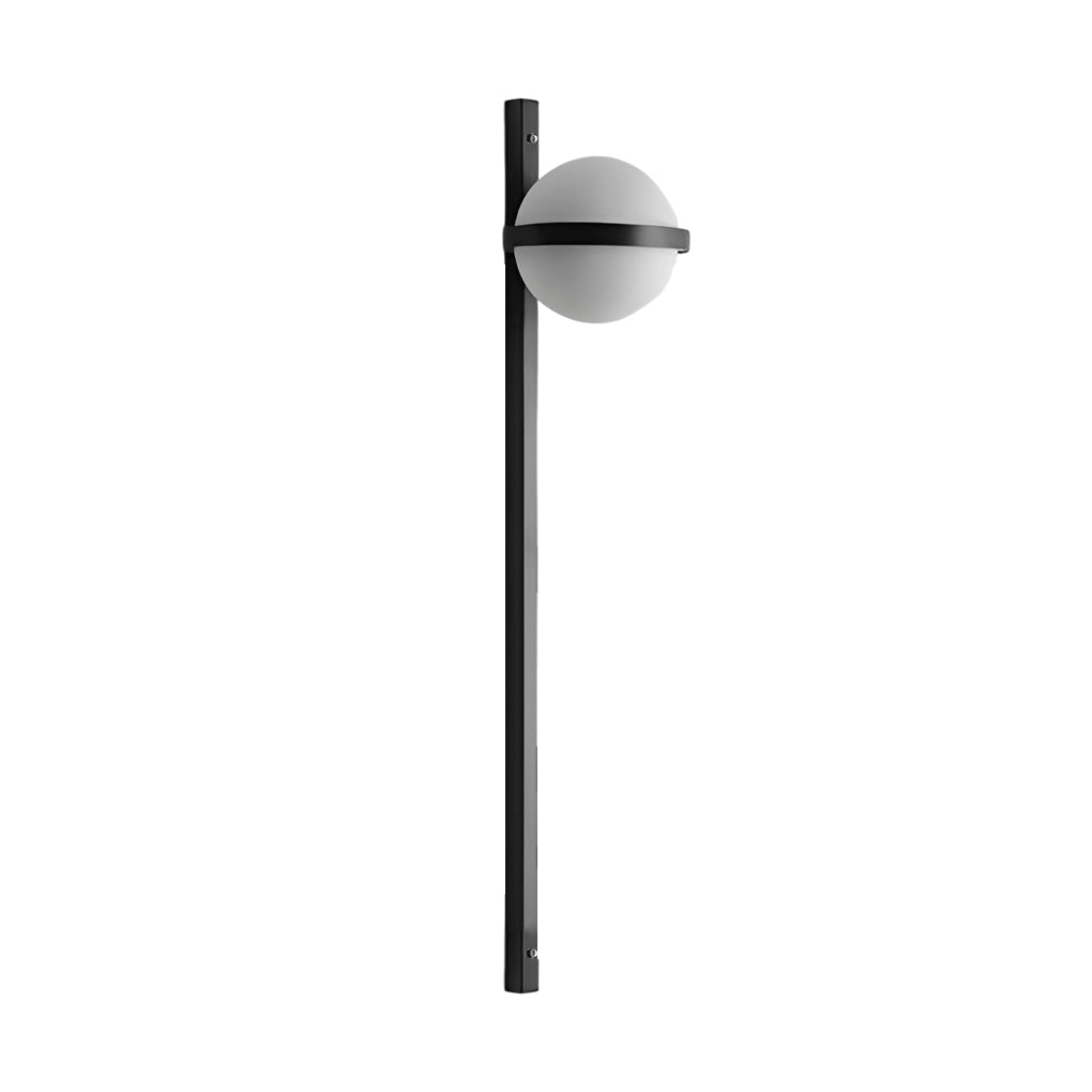 Flowerpot-Shaped Outdoor Wall Light, Modern Steel LED Sconce