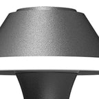 Nordic Cone Shade Aluminium Udendørs Væglampe i Flash Sort