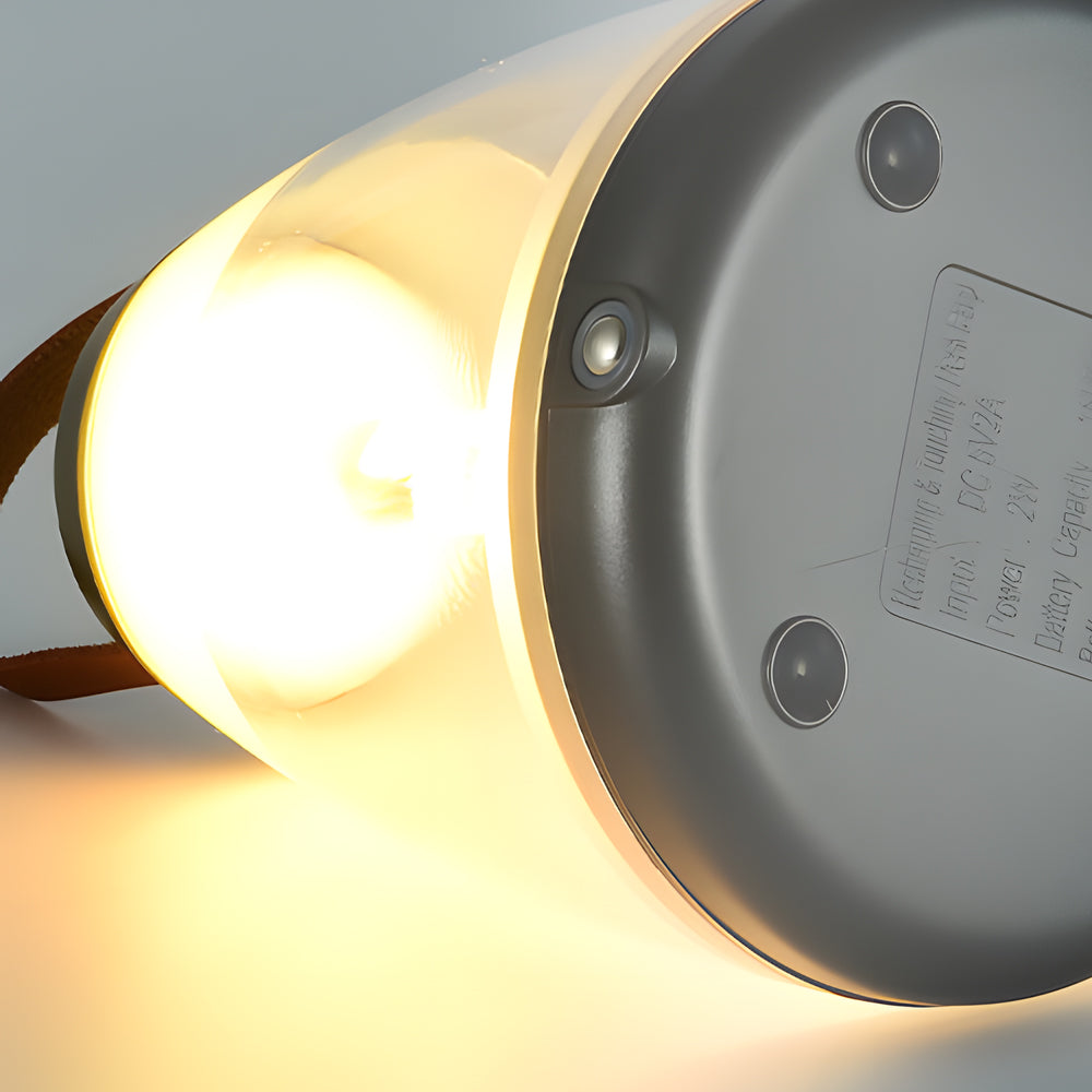 Rechargeable Touch Desk Lamp, Dimmable LED Table Light in Morandi Tones