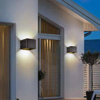 Adjustable Outdoor Wall Light, Weatherproof Metal Sconce