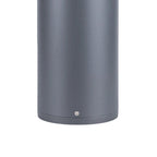 Nordic Outdoor Bollard Light, Round or Flat Top Aluminum Post Lamp