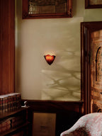 Wall Sconce Petalia, Translucent Glass, Petal Shape, G9 LED