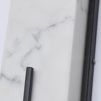 Outdoor Resin Wall Sconce with Rectangular LED Light Panel