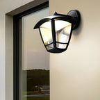 Utendørs vegglampe i aluminium med akrylskjerm, Stuart retrodesign