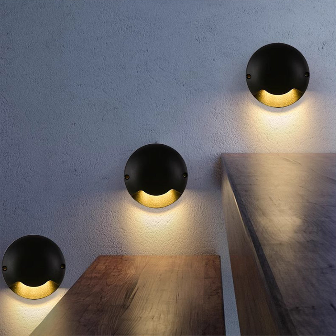 Brønnlys med sideutstrålende LED, livlig aluminiumsdesign