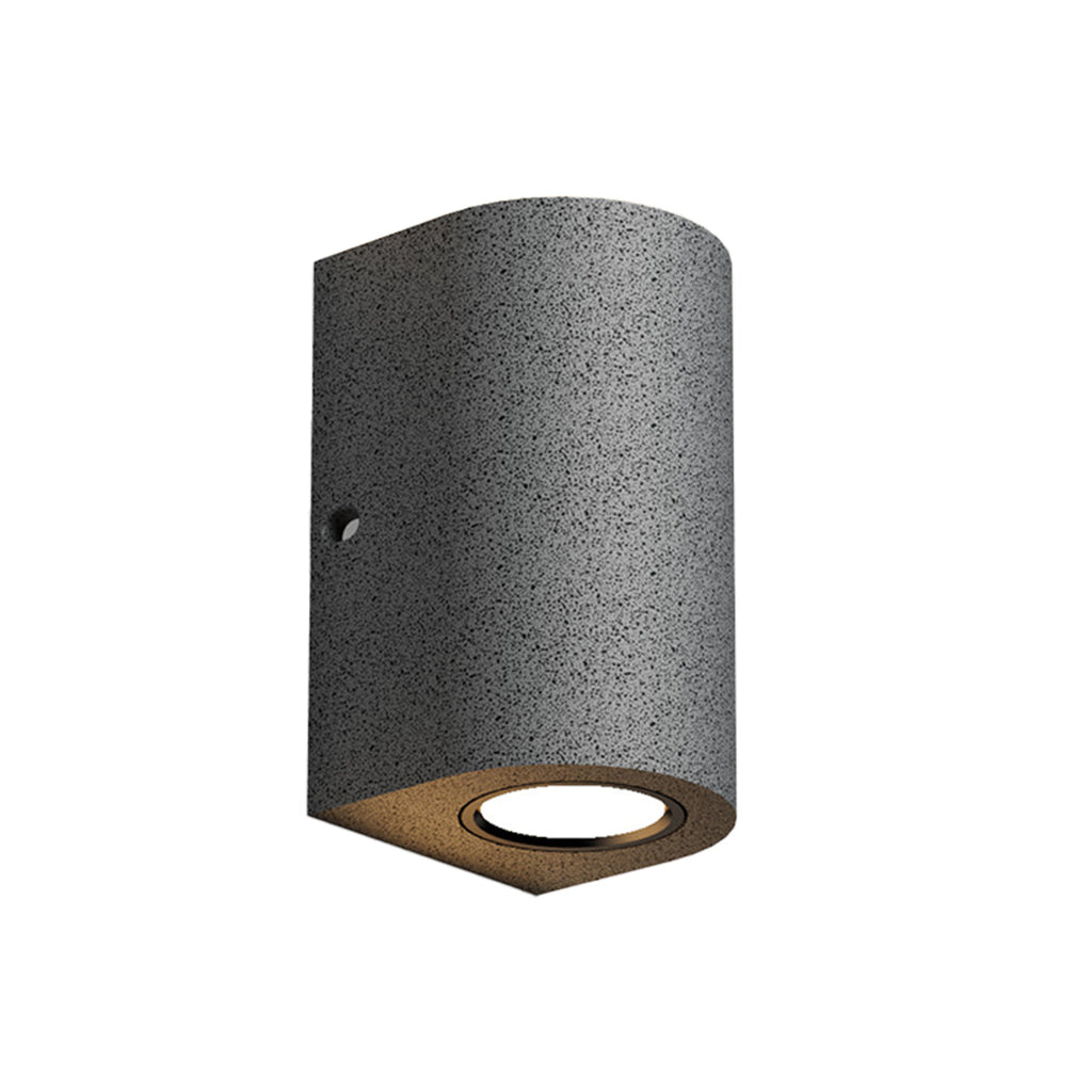 Steadfast Terrazzo Aluminium Udendørs Væglampe, Op-Ned LED Væglampe