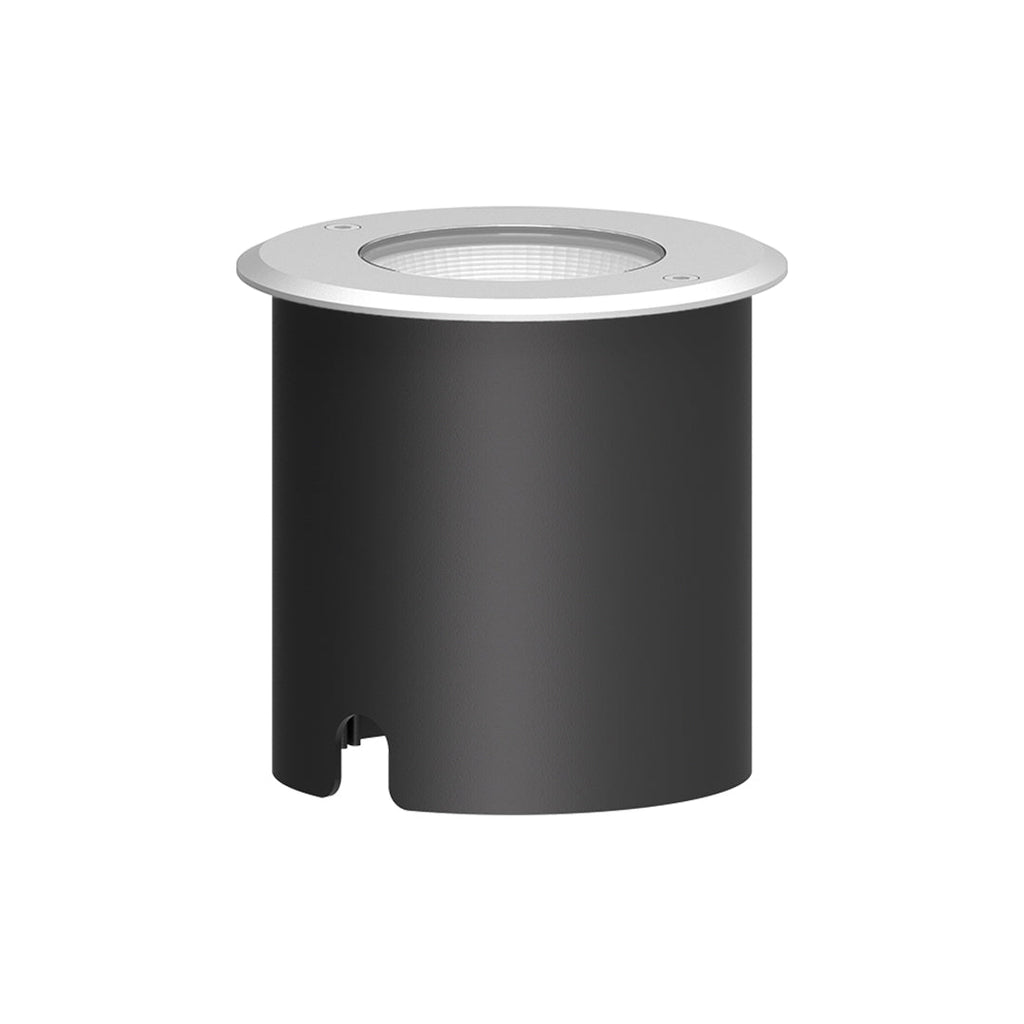 Inground Outdoor Lights, Primrose Minimalist Aluminum Step Fixture