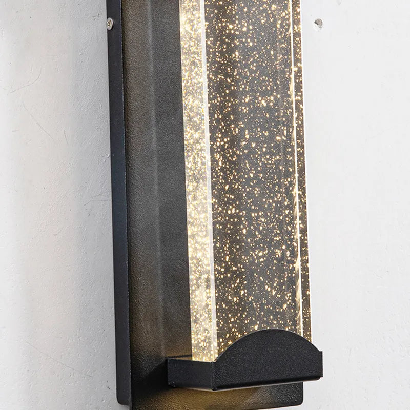 Outdoor Wall Sconce, Beryn Style, Motion-Sensor Or Steady LED Light