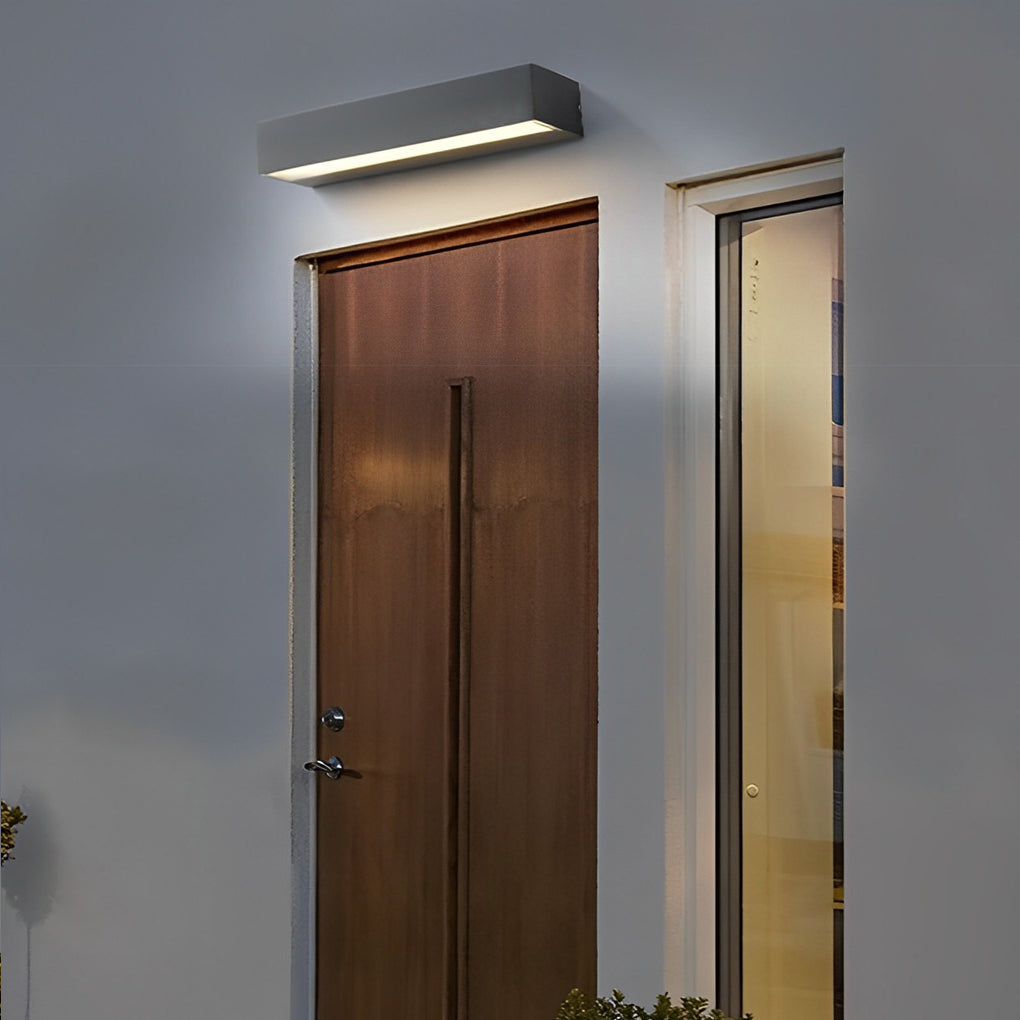 Minimalist LED Wall Washer Light, Rosemary Die-Cast Aluminum Strip