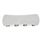 Luz de Parede Exterior Up-Down, Arandela LED Moderna em Alumínio Preto ou Branco
