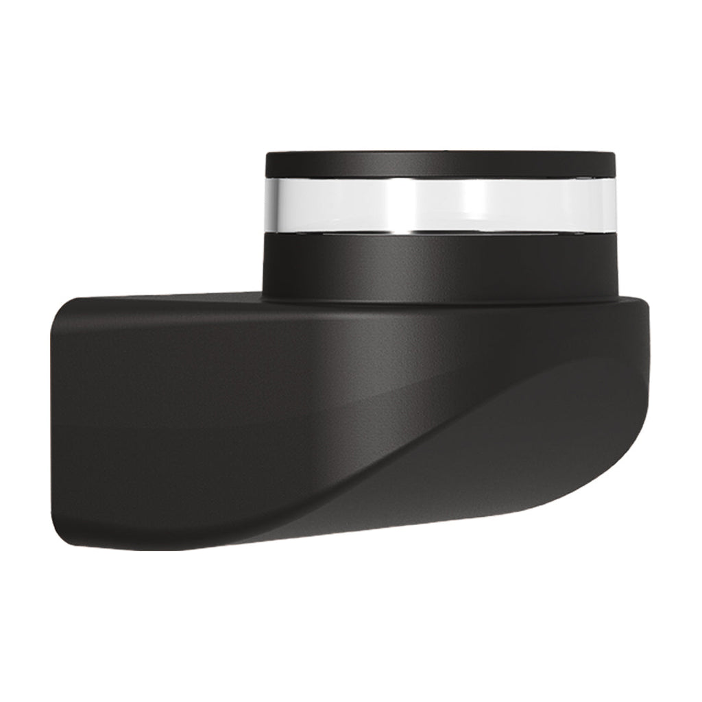 Modern Cylinder Outdoor Wall Light, Black Aluminum, Waterproof LED