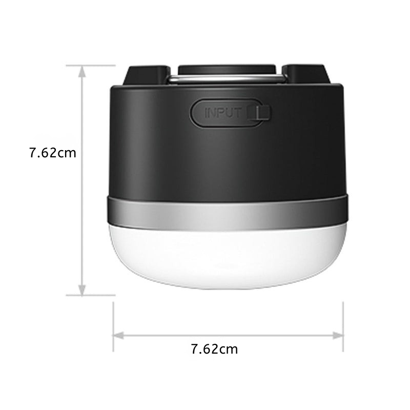 Rechargeable LED Camping Lantern With Power Bank and SOS Flashlight