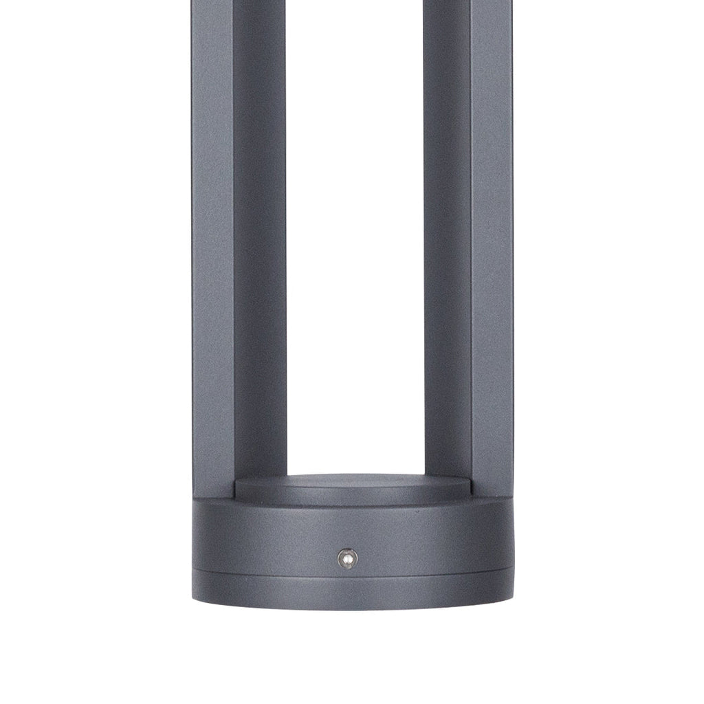 Pamela Sand-Grå Aluminium Utendørs Pullertlampe, 60 cm Stolpelampe