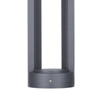 Pamela Sand-Grå Aluminium Utendørs Pullertlampe, 60 cm Stolpelampe