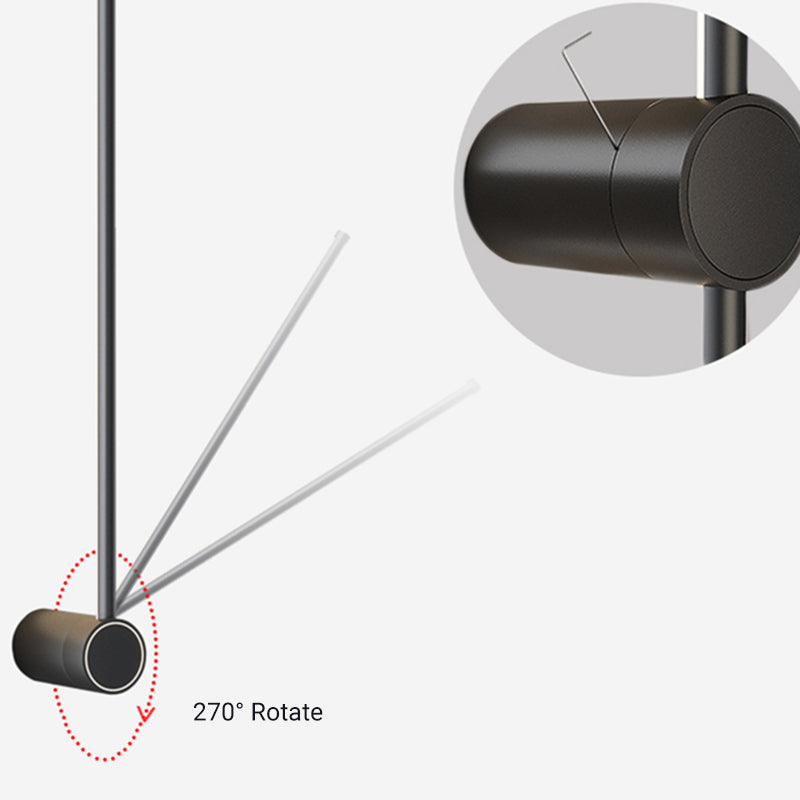 Rotatable Metal Outdoor Wall Lamp With PC Shade, Arisha