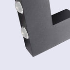 Washer-Style Aluminum Wall Light, V-Shaped Warm LED Beam, IP65 Rated