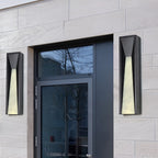Arandela de Parede Exterior Vera em Aço Inoxidável com Luz LED Quente