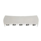 Luz de Parede Exterior Up-Down, Arandela LED Moderna em Alumínio Preto ou Branco