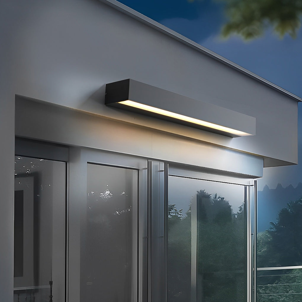 Minimalist LED Wall Washer Light, Rosemary Die-Cast Aluminum Strip