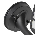 Utendørs vegglampe i aluminium med akrylskjerm, Stuart retrodesign