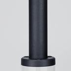 Matte Black Aluminum Bollard Light, 30cm or 60cm Outdoor LED Lamp