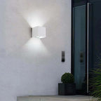 Adjustable Outdoor Wall Light, Weatherproof Metal Sconce