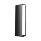 Nonfri rektangulær sort aluminium væglampe med flere retninger