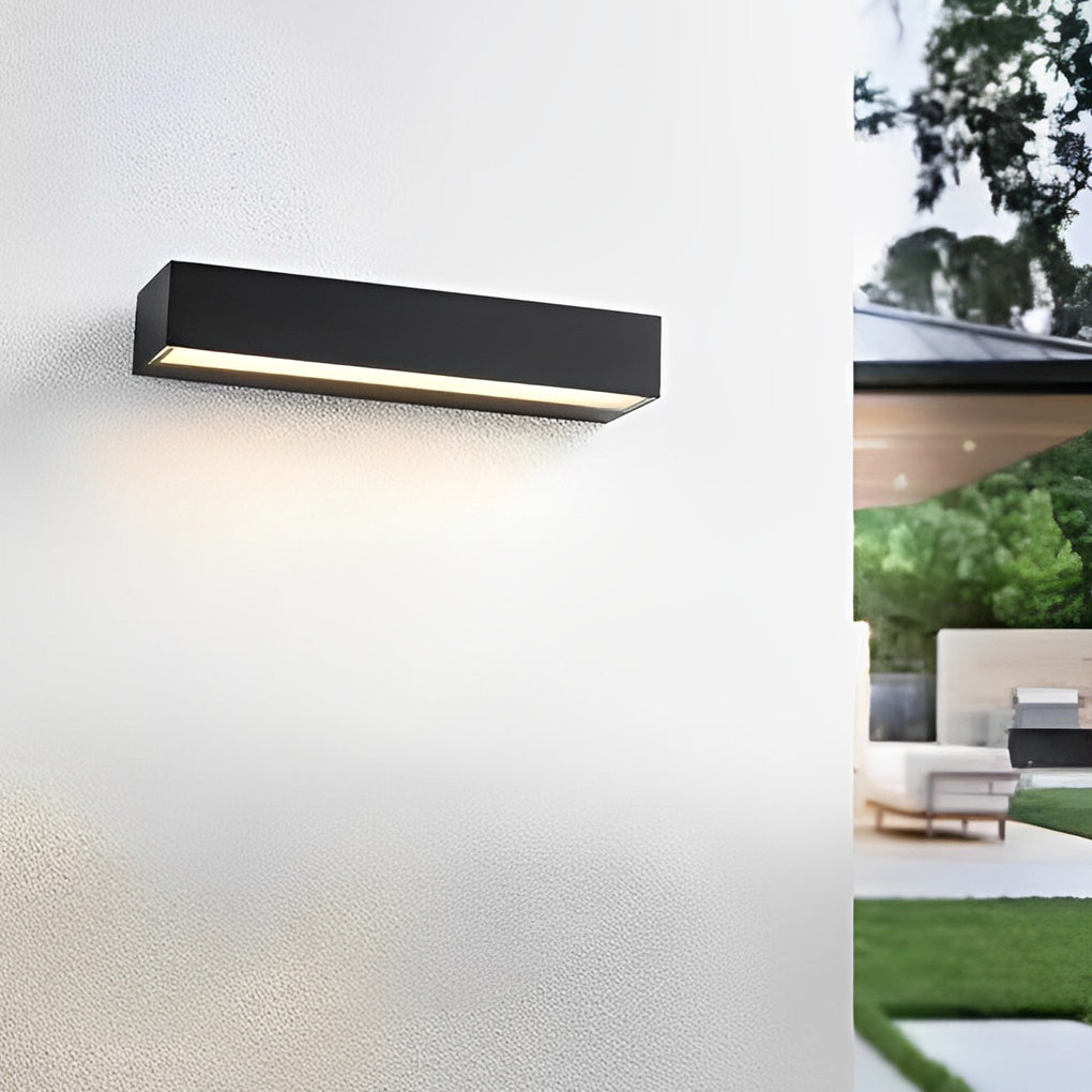 Minimalist LED Wall Washer Light, Rosemary Die-Cast Aluminum Strip