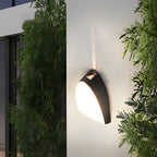 Moderne LED udendørs væglampe, Shaa rustfri aluminiumsdesign