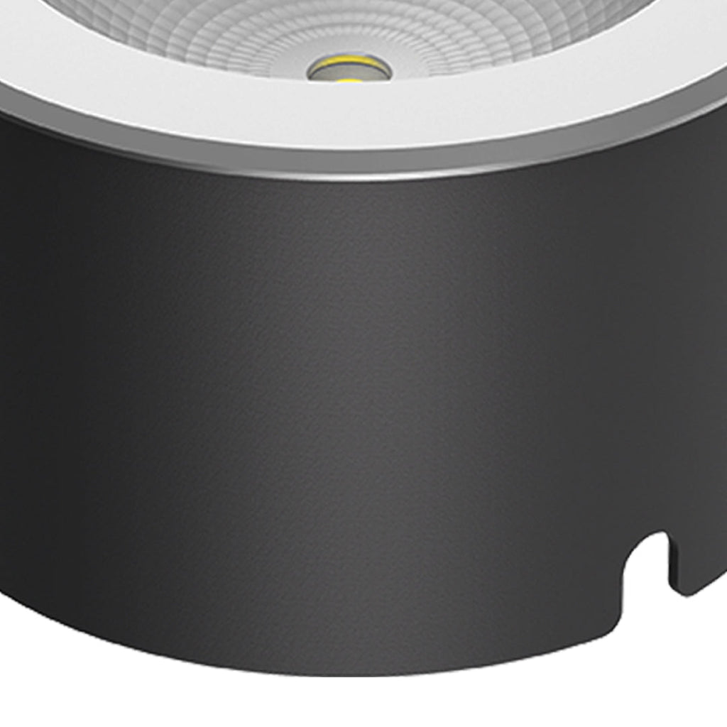 LED aluminium jordspot, minimalistisk uplighting-design