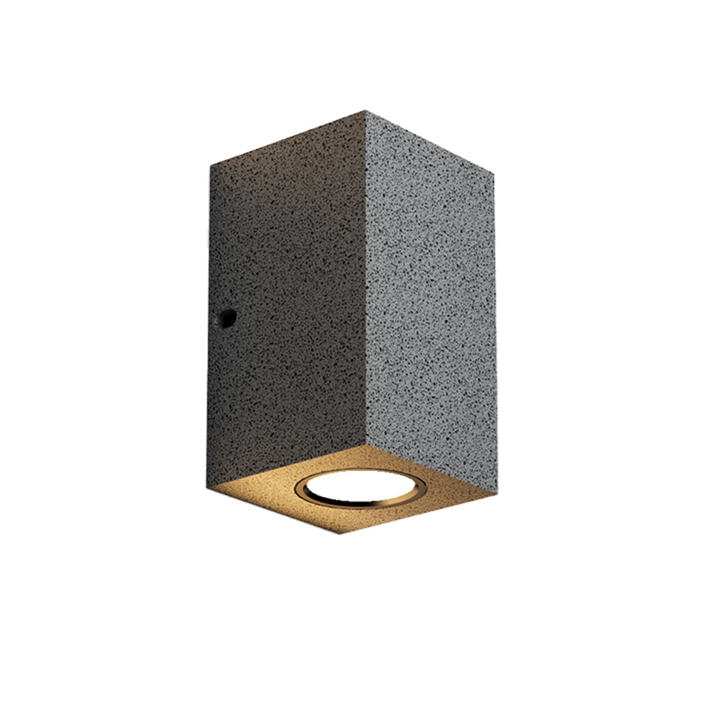 Steadfast Terrazzo Aluminium Udendørs Væglampe, Op-Ned LED Væglampe