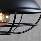 Fan-Shaped Iron Outdoor Wall Light, Industrial LED Sconce