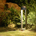 Sand-Gray Aluminum Bollard Light With CREE LED For Garden Paths