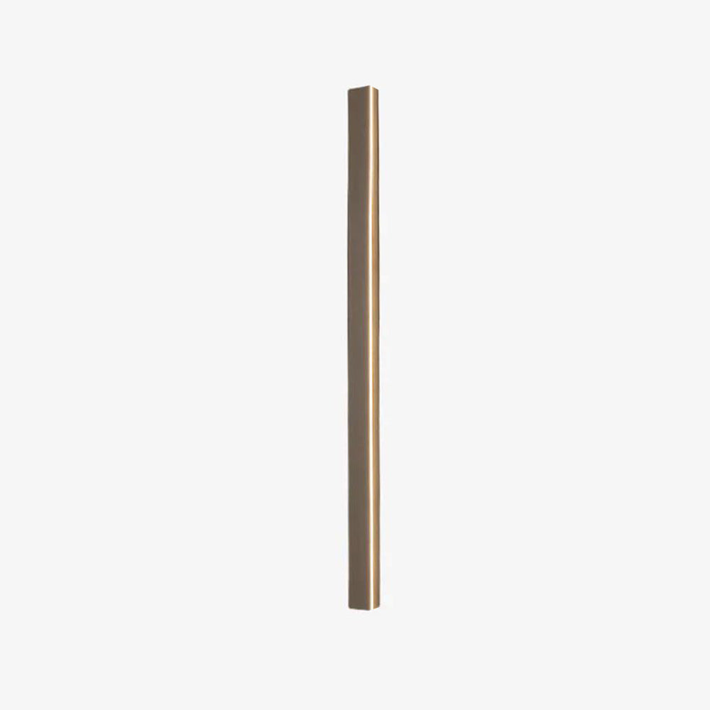 Minimalistisk metal udendørs væglampe med LED-stribe, Arisha design