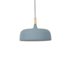 Acorn Pendant Light, Zinc Alloy Shade, Solid Oak Base, E27