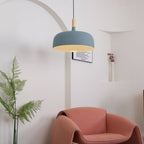 Acorn Pendant Light, Zinc Alloy Shade, Solid Oak Base, E27
