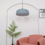 Acorn Pendant Light, Zinc Alloy Shade, Solid Oak Base, E27